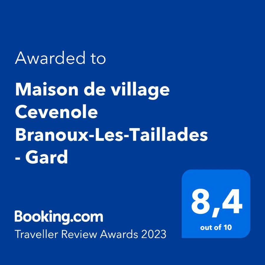 Maison De Village Cevenole Climatisee A Branoux-Les-Taillades - Gard - #Travellerawards 2024 외부 사진